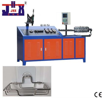 dobrador automático do fio da máquina de dobra do fio de 6mm controlo do motor servo do 2D