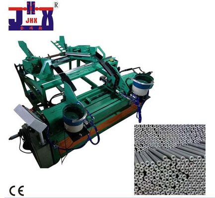Tomada dirigida dobro automática da máquina do conjunto de porca da tubulação do ferro 6.6KW