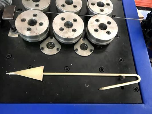 CE de perfuração moldando do arco da máquina de dobra do fio de 10mm o 2D aprovou