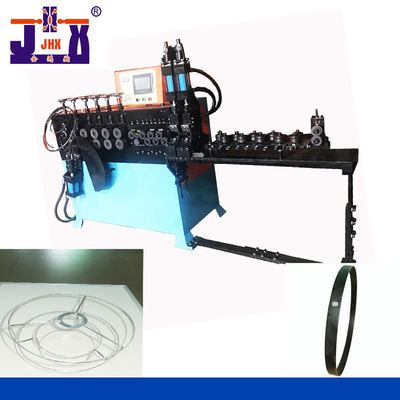 Metal liso automático Ring Making Machine Numerical Control do ferro para o abajur