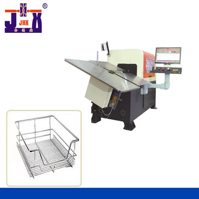 Máquina de dobra do fio do ferro 3D para acessórios da prateleira do armazenamento do supermercado