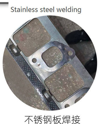 Soldador de aço inoxidável pneumático de bronze fino do ponto da máquina de soldadura 100KVA do ponto da placa fria