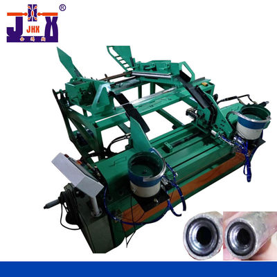 Máquina principal dobro do bujão da porca automática para o tampão da tubulação do ferro