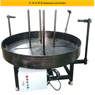 4 cremalheira automática automática da carga do fio do alimentador do fio do dobrador do fio do CNC dos machados 380V