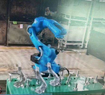 Carga flexível e descarregamento da operação totalmente automático do software do robô