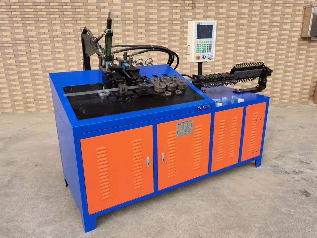 Máquina de dobra lisa 50m/de aço inoxidável do ferro do fio de metal Min With Servo Motor