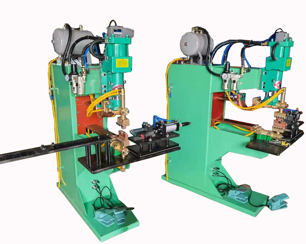 Tipo quadrado vertical compressão 380V da máquina de soldadura T da tubulação do tubo do ar