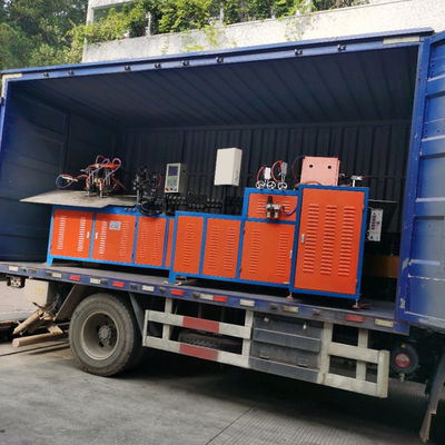 Caixa automática completa da soldadura de extremidade da máquina de dobra do fio do ferro 60HZ 2D