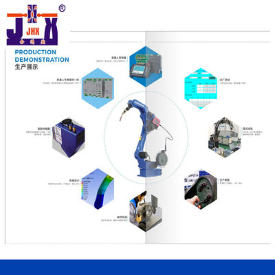 Braço mecânico de solda 380V do robô refrigerar de água do robô do braço